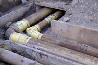 На улице Адмирала Нахимова завершается ремонт тепловых сетей