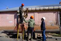 На улице Адмирала Нахимова завершается ремонт тепловых сетей