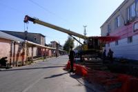 На улице Адмирала Нахимова завершается ремонт тепловых сетей