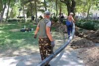 В Морском саду модернизируют полив