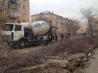 Дорожные работы в Астрахани