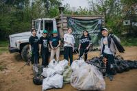 Экоактивисты очистили пляж Городского острова