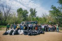 Экоактивисты очистили пляж Городского острова