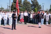 Около полутора тысяч юных астраханцев приняли участие во флешмобе ко Дню Победы