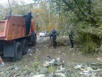 30.10.2015 года на территории Ленинского района по ул. Татищева состоялся "День чистоты".