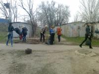 08.04.2016 силами сотрудников администрации Ленинского района и структурных подразделений администрации муниципального образования «Город Астрахань» проведено мероприятие «День чистоты»