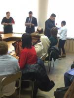 Вручение сертификатов на земельные участки многодетным семьям Ленинского района