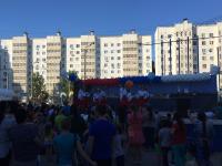 Праздничные мероприятия, посвященные празднованию Дня России.