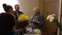 Сегодня поздравления с 95-летием принимала ветеран Великой Отечественной Войны житель Ленинского района города Астрахани Гурьянова Антонина Васильевна