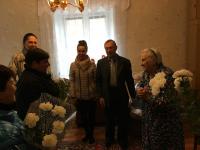 Сегодня поздравления с 95-летием принимала ветеран Великой Отечественной Войны житель Ленинского района города Астрахани Гурьянова Антонина Васильевна