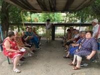 Встречи с населением Ленинского района.