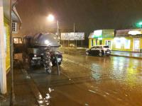 Откачка дождевых вод на территории Трусовского района.