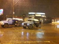 Откачка дождевых вод на территории Трусовского района.