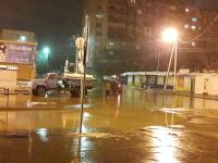 Откачка дождевых вод на территории Трусовского района.