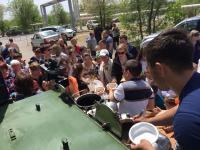 Торжественное мероприятие посвященное 72-ой годовщине ВОВ.