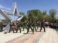 Торжественное мероприятие посвященное 72-ой годовщине ВОВ.