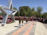 Торжественное мероприятие посвященное 72-ой годовщине ВОВ.