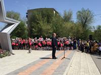 Торжественное мероприятие посвященное 72-ой годовщине ВОВ.