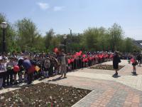 Торжественное мероприятие посвященное 72-ой годовщине ВОВ.