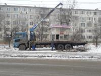 Демонтаж незаконно размещенного объекта по ул. Красноармейская, 35