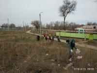 Администрация Трусовского района г. Астрахани провела первый в этом году "День чистоты".