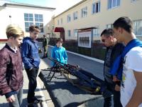 Экскурсия несовершеннолетних в войсковую часть №6688