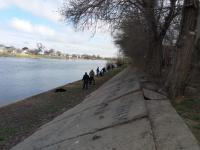 Фото отчет о проведении субботника на территории Трусовского района.