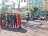 В рамках проекта «Дорога в жизнь» прошло спортивное мероприятие «Веселые старты»