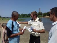 Совместные рейды по несанкционированным местам купания