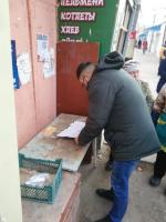 На территории района проведены рейдовые мероприятия в мкр. Казачий по ул. Космонавта Комарова, направленные на выявление и ликвидацию несанкционированной торговли