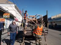 Прошел рейд на территории, прилегающей к рынку "Большие Исады"