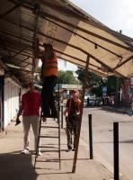 Рейды по ликвидации незаконной торговли на территории рынка "Большие Исады".