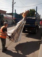 Рейды по ликвидации незаконной торговли на территории рынка "Большие Исады".