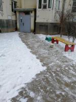 На территории района проводятся работы по зачистке от снега