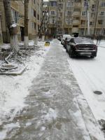 На территории района проводятся работы по зачистке от снега