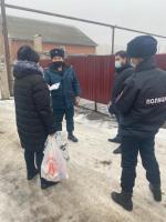 Проведение профилактических рейдов по предупреждению пожаров в частном жилом секторе