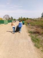 Сотрудники администрации Кировского района и других структурный подразделений провели День чистоты.