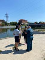 Межведомственное рейдовое мероприятие по водным объектам сотрудников администрации района совместно с Центром ГИМС ГУ МЧС России по АО
