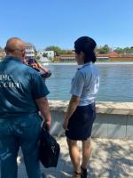 Межведомственное рейдовое мероприятие по водным объектам сотрудников администрации района совместно с Центром ГИМС ГУ МЧС России по АО