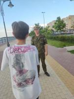 Межведомственное рейдовое мероприятие по набережной реки Волги совместно с представителями ГБУ АО «Центр военно-патриотического воспитания, казачества и подготовки населения к военной службе».