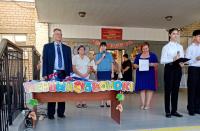 Помощником прокурора Кировского района г. Астрахани Аслановой М.Н. 01.09.2022 принято участие в мероприятии посвященному Дню знаний, состоявшемуся в МБОУ г. Астрахани "СОШ №24"