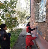 В Астрахани закрасили более 360 надписей с рекламой запрещенных веществ