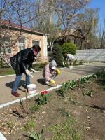 Астраханские школы присоединились к  месячнику чистоты 