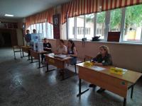 В школе 74 развернут пункт временного размещения людей 