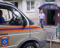 В школе 74 развернут пункт временного размещения людей 