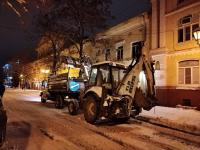 С улиц Астрахани за два дня вывезли  около 250 тонн снега 