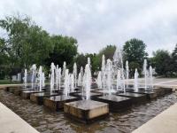 Сегодня в Астрахани стартовал сезон фонтанов