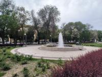 Сегодня в Астрахани стартовал сезон фонтанов