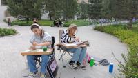 В Астрахани проходит городской конкурс пленэрных работ юных художников