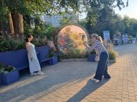 В парке «Аркадия» открылся фестиваль цветов «Цветочная симфония»